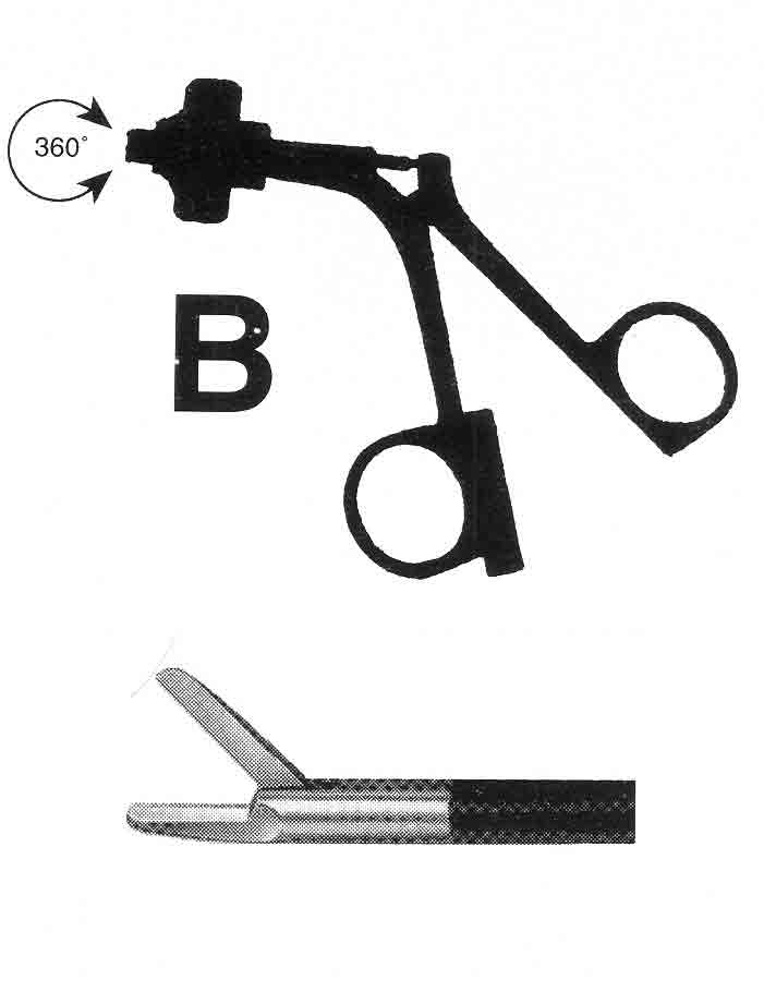 İZOLESİZ MAKAS B MODEL SAPLI  ÇAP : 5MM L:36CM